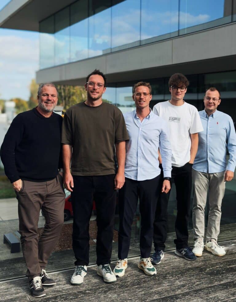 The team reunited in Belgium!